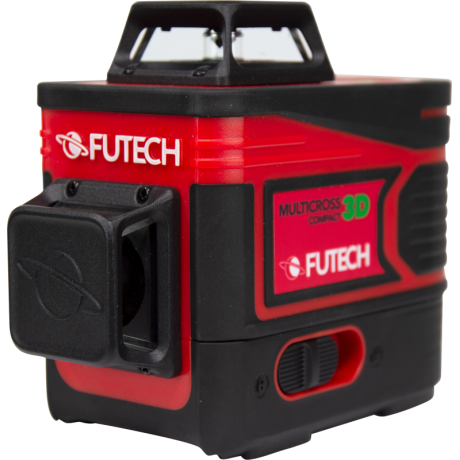 FUTECH MC3D kruislijnlaser Groen Compact + Statief 180cm FUTECH MC3D kruislijnlaser Groen Compact + Statief 180cm