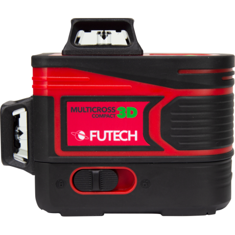 FUTECH MC3D kruislijnlaser Groen Compact + Statief 180cm FUTECH MC3D kruislijnlaser Groen Compact + Statief 180cm