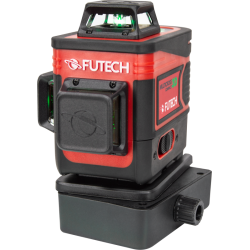 FUTECH MC3D kruislijnlaser Groen Compact + Statief 180cm FUTECH MC3D kruislijnlaser Groen Compact + Statief 180cm