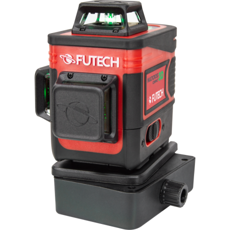 FUTECH MC3D kruislijnlaser Groen Compact + Statief 180cm FUTECH MC3D kruislijnlaser Groen Compact + Statief 180cm