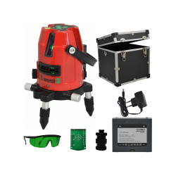 FUTECH MC8 HPSD kruislijnlaser Groen + Statief Medium Duty 300cm FUTECH MC8 HPSD kruislijnlaser Groen + Statief Medium Duty 300cm