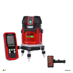 FUTECH Procross kruislijnlaser 8.0 DS Groen + Quattro MM