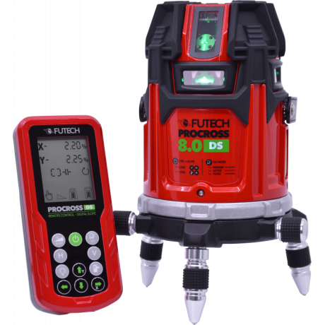 FUTECH Procross kruislijnlaser 8.0 DS Groen