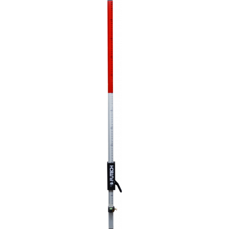FUTECH Lasermeetlat met snelklem 200cm