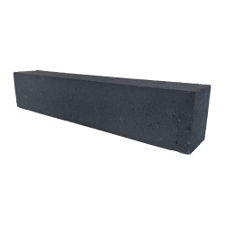Stapelsteen beton strak antraciet L60xB12xH10cm (16 stuks)