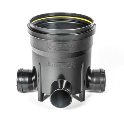 Toezichtsput PE diam. 315 - 2x110mm