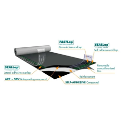 Polyglass Spider P SA 2mm SR onderlaag zelfklevend (15x1m) Polyglass Spider P SA 2mm SR onderlaag zelfklevend (15x1m)
