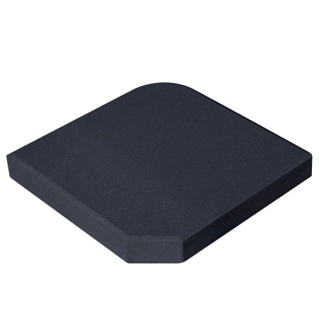 Parasolvoettegel 46x46cm 25KG antraciet  Parasolvoettegel 46x46cm 25KG antraciet