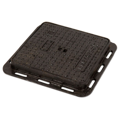Putdeksel gietijzer nodulair C250 80x80 Putdeksel gietijzer nodulair C250 80x80