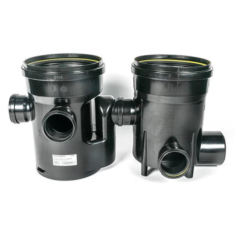 Sifonput PE dubbel diam. 315 - 5x110/1x160 Sifonput PE dubbel diam. 315 - 5x110/1x160