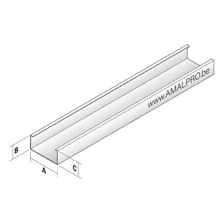 Metal stud plafond C60/27 - 4 m Metal stud plafond C60/27 - 4 m