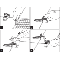 Bouwdepot clips (H3-13mm) dikte 2mm - pak van 250