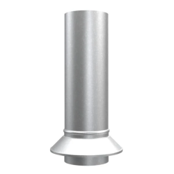 METIGLA n°17 Aansluitstuk afvoer - Alu Zink metaalkleur