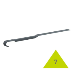 METIGLA n°7 Sneeuwanker - RAL7016 antraciet glanzend