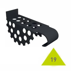 METIGLA n°19 Bladgootfilter - RAL7016 antraciet glanzend