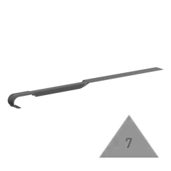 METIGLA n°7 Sneeuwanker - RAL9005 zwart mat