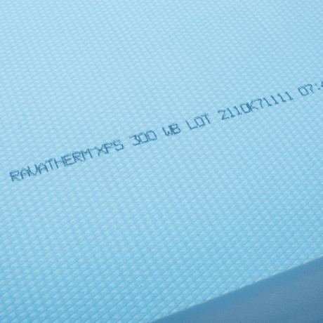 Ravatherm XPS plaat gewafeld 4cm/Rd1.20 (125x60cm - 0,75m²)