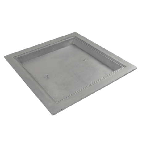 Putdeksel aluminium HQ dubbel 60x60