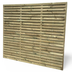 Houten scherm horizontaal B200xH180cm (Linus scherm)