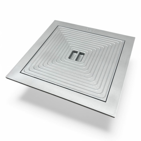 Putdeksel aluminium ABZ HQ enkel 40x40