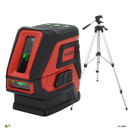 FUTECH Saturn 2.0 lijnlaser Groen + Statief 160cm