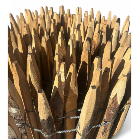 Frans Kastanjehek 10mx120cm (afstand 4.5-5cm)