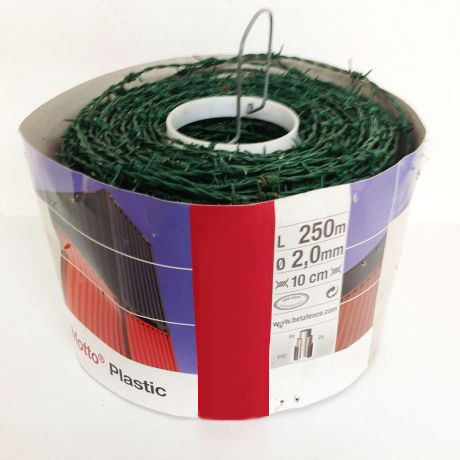Prikkeldraad 2.4mmx250m groen Prikkeldraad 2.4mmx250m groen