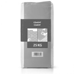 Cement 32,5N in plastiek zak 25KG
