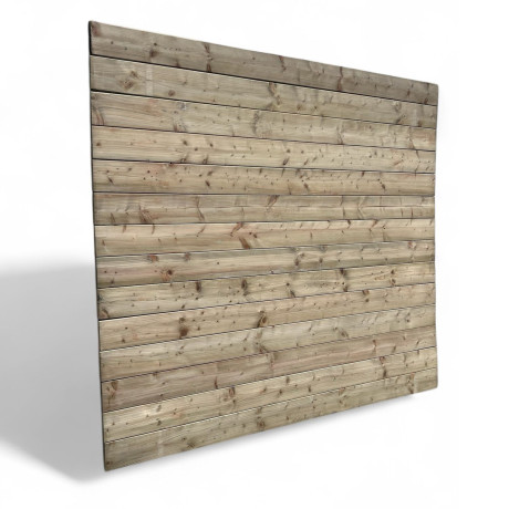 Grenen plankenscherm tand&groef B200xH180cm 