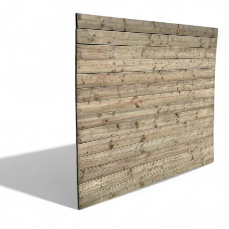 Grenen plankenscherm tand&groef B200xH180cm 