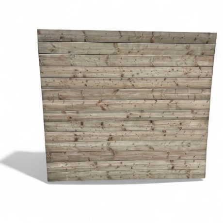 Grenen plankenscherm tand&groef B200xH180cm 