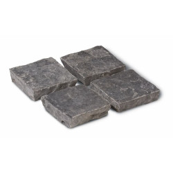 Kandla RAJA BLACK 14x14x 5-7cm (kist 10,67m²))