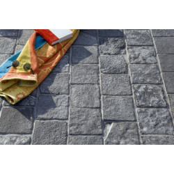 Kandla RAJA BLACK 20x20x 3-5cm (per stuk)