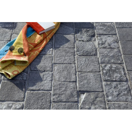 Kandla RAJA BLACK 14x14x 3-5cm (kist 15,56m²)