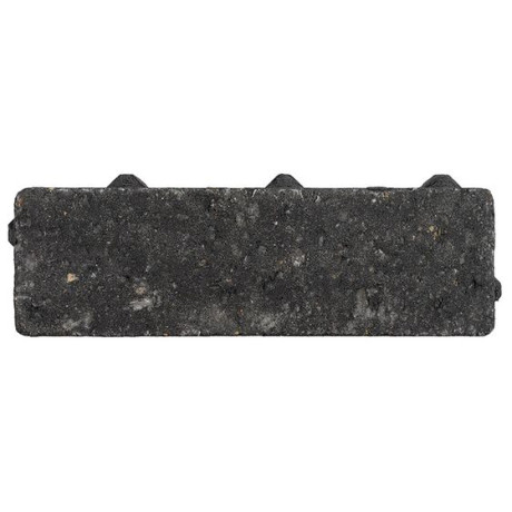 Klinker waterdoorlaatbaar 20x6.5x8 zwart inline (pallet 8,42m²)