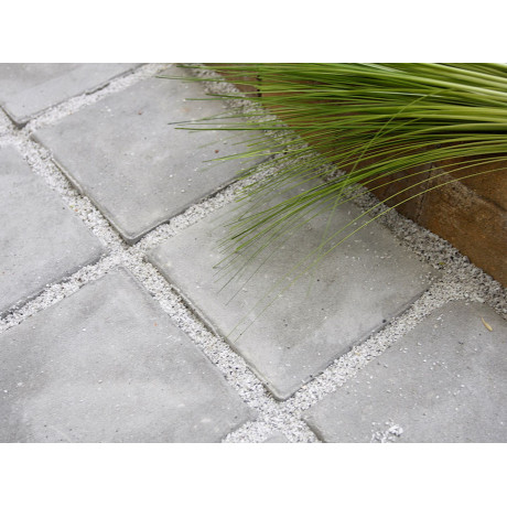 Klinker waterdoorlaatbaar 20x20x6 grijs (pallet 12,48m²)