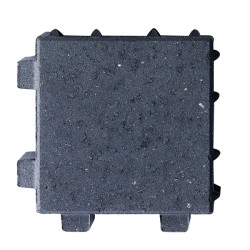 Klinker waterdoorlaatbaar 20x20x6 zwart (pallet 12,48m²)