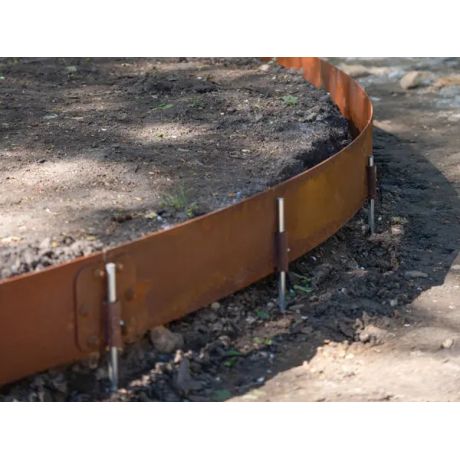 ECCO Core Datum Edge 150 L220xH15cm corten (pak van 2)