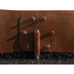 ECCO Core Datum Edge 150 L220xH15cm corten (pak van 2)