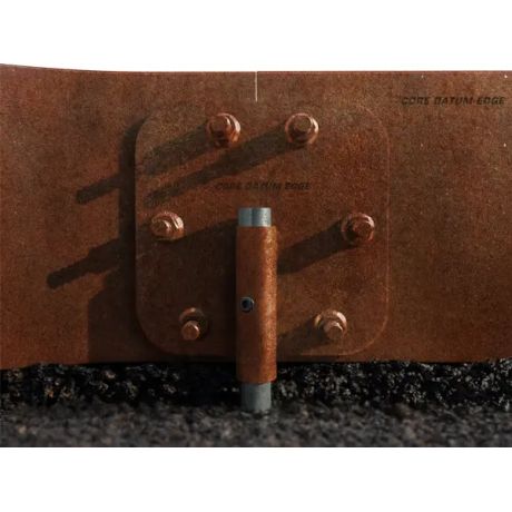 ECCO Core Datum Edge 150 L220xH15cm corten (pak van 2)