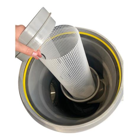 DS tussenfilterput dia315xH700 aansluiting dia.125/160