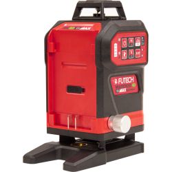 FUTECH MC4D kruislijnlaser 18VMAX groen + statief 180cm