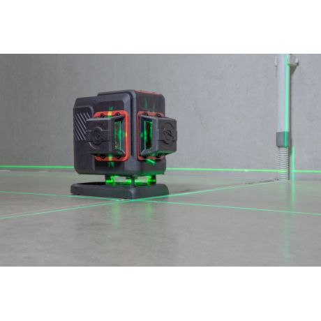 FUTECH MC3D Floor kruislijnlaser Groen SET