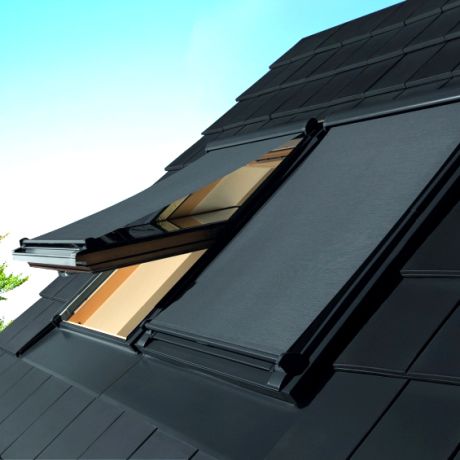 FAKRO AMZ Komfort 092 buitenzonnewering 78x118 RAL7016
