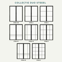 STEELIT deur collection STEEEL DUO