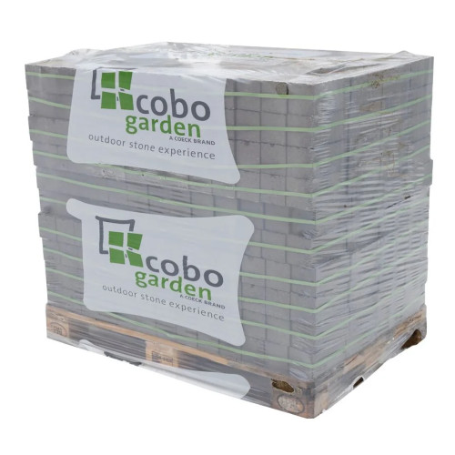 Zichtbetonblok grijs VOL19x9x9 (LxBxH cm) - pallet 520 stuks