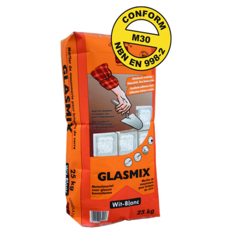 PTB Glasmix 25KG wit PTB Glasmix 25KG wit