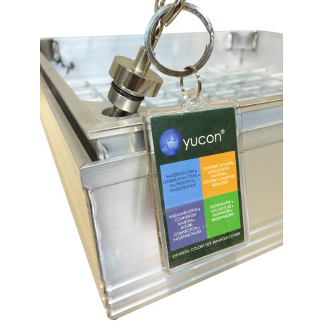 Klinkerdeksel Yucon 10cm 30x30