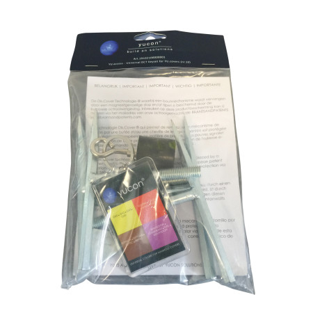Klinkerdeksel Yucon Pro M.10 10cm 40x40 (+ keybag ONE)