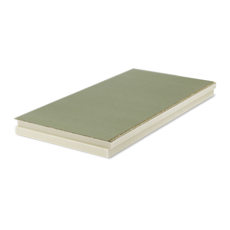 RenoTHERM 10cm/Rd4.5 + spaanplaat 8mm (1,44m²) RenoTHERM 10cm/Rd4.5 + spaanplaat 8mm (1,44m²)